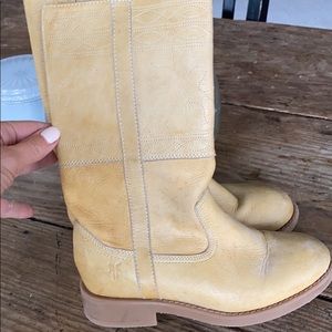 Frye Kids Unisex Stitching Horse Boots